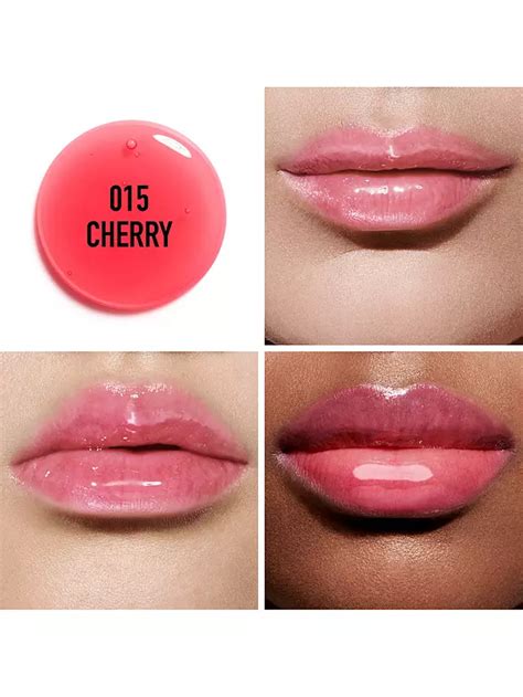 dior lip oil 015 cherry.